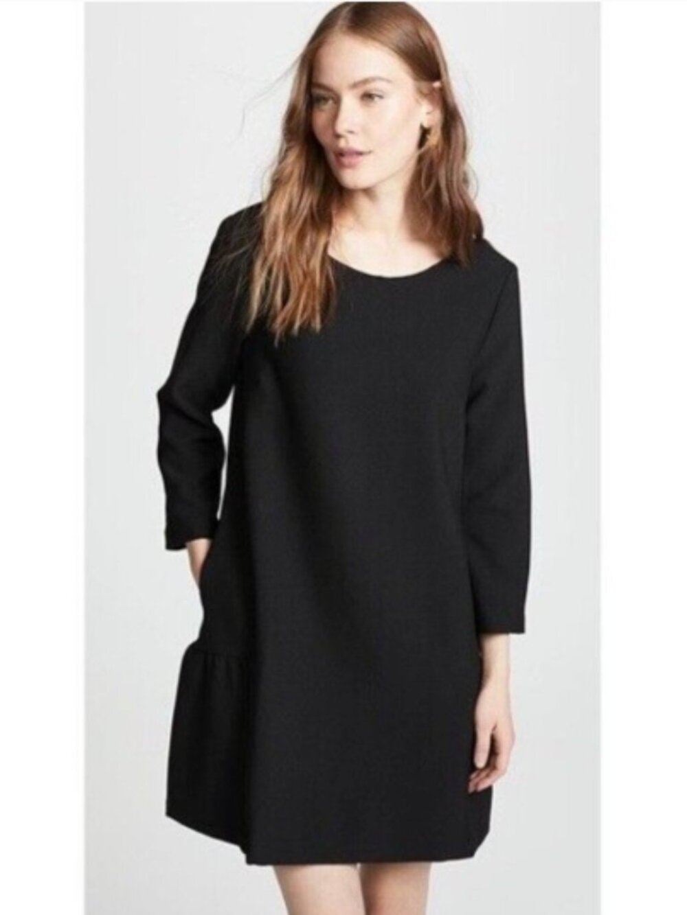 HATCH Maternity The Tulip Dress Black